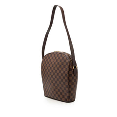 ルイ ヴィトン ダミエ イパネマGM ショルダーバッグ N51292 ブラウン PVC レザー レディース LOUIS VUITTON 【中古】