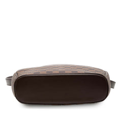 ルイ ヴィトン ダミエ イパネマGM ショルダーバッグ N51292 ブラウン PVC レザー レディース LOUIS VUITTON 【中古】