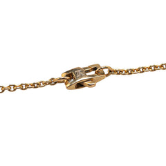 ルイ ヴィトン モノグラム サン ナクレ ネックレス Q93520 K18PG ピンクゴールド 750 レディース LOUIS VUITTON 【中古】
