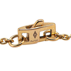 ルイ ヴィトン モノグラム サン ナクレ ネックレス Q93520 K18PG ピンクゴールド 750 レディース LOUIS VUITTON 【中古】