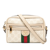 グッチ GGスプリーム オフィディア ショルダーバッグ 816359 ベージュ PVC レザー レディース GUCCI 【中古】