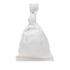 ボッテガヴェネタ ザ ツイスト ハンドバッグ ホワイト レザー レディース BOTTEGAVENETA 【中古】