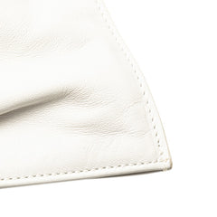 ボッテガヴェネタ ザ ツイスト ハンドバッグ ホワイト レザー レディース BOTTEGAVENETA 【中古】