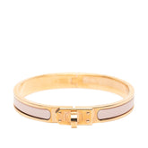 エルメス ミニ クリック ケリーPM ブレスレット ゴールド ピンク メッキ レディース HERMES 【中古】