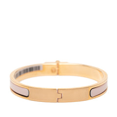 エルメス ミニ クリック ケリーPM ブレスレット ゴールド ピンク メッキ レディース HERMES 【中古】
