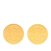 エルメス セリエ イヤリング ゴールド メッキ レディース HERMES 【中古】