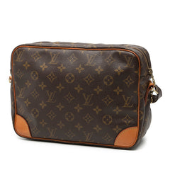 ルイ ヴィトン モノグラム ナイル ショルダーバッグ M45244 ブラウン PVC レザー レディース LOUIS VUITTON 【中古】