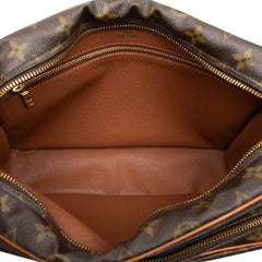 ルイ ヴィトン モノグラム ナイル ショルダーバッグ M45244 ブラウン PVC レザー レディース LOUIS VUITTON 【中古】