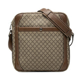 グッチ ディアマンテ ショルダーバッグ 268159 ベージュ ブラウン PVC レザー レディース GUCCI 【中古】