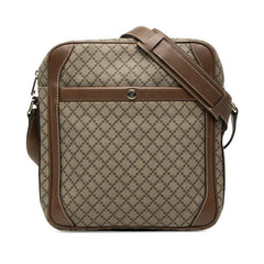 グッチ ディアマンテ ショルダーバッグ 268159 ベージュ ブラウン PVC レザー レディース GUCCI 【中古】