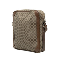グッチ ディアマンテ ショルダーバッグ 268159 ベージュ ブラウン PVC レザー レディース GUCCI 【中古】