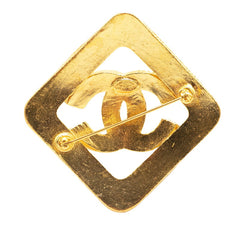 シャネル ヴィンテージ ココマーク ブローチ ゴールド メッキ レディース CHANEL 【中古】