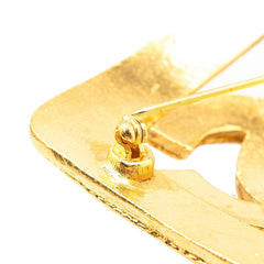 シャネル ヴィンテージ ココマーク ブローチ ゴールド メッキ レディース CHANEL 【中古】