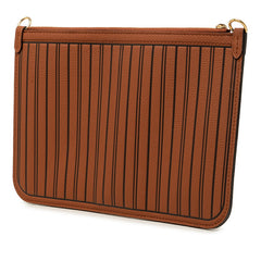 ルイ ヴィトン ネヴァーフル インサイドアウト 付属 ポーチ ブラウン レザー レディース LOUIS VUITTON 【中古】