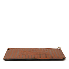 ルイ ヴィトン ネヴァーフル インサイドアウト 付属 ポーチ ブラウン レザー レディース LOUIS VUITTON 【中古】