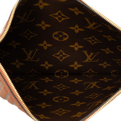 ルイ ヴィトン ネヴァーフル インサイドアウト 付属 ポーチ ブラウン レザー レディース LOUIS VUITTON 【中古】