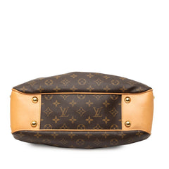 ルイ ヴィトン モノグラム ボエシPM トートバッグ M45715 ブラウン PVC レザー レディース LOUIS VUITTON 【中古】