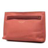 バーバリー クラッチバッグ セカンドバッグ ピンク レザー レディース BURBERRY 中古