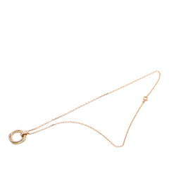 カルティエ トリニティ 5Pダイヤ ペンダント ネックレス ゴールド シルバー K18PG ピンクゴールド K18YG イエローゴールド K18WG ホワイトゴールド レディース CARTIER 【中古】