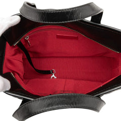 シャネル ガブリエル ドゥ シャネル トートバッグ ショルダーバッグ 2WAY ブラック ラムスキン レディース CHANEL 【中古】