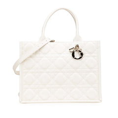 ディオール カナージュ レディディオール ショルダーバッグ ハンドバッグ 2WAY ホワイト ラムスキン レディース Dior 【中古】