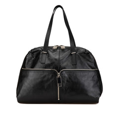 フェンディ ズッカ アンジップド ハンドバッグ トートバッグ 8BR623 ブラック レザー レディース FENDI 【中古】