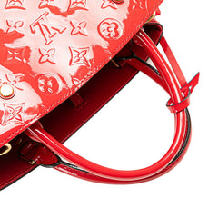 ルイ ヴィトン モノグラム ヴェルニ モンテーニュBB ハンドバッグ ショルダーバッグ 2WAY M50187 チェリー レッド パテントレザー レディース LOUIS VUITTON 【中古】