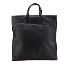 ロエベ アナグラム ハンドバッグ トートバッグ ブラック レザー レディース LOEWE 中古