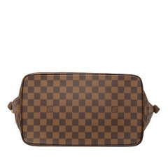 ルイ ヴィトン ダミエ サレヤMM トートバッグ N51182 ブラウン PVC レザー レディース LOUIS VUITTON 【中古】
