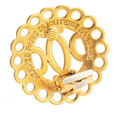 エルメス ハバ イヤリング ゴールド メッキ レディース HERMES 【中古】