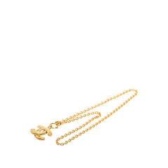 シャネル マトラッセ ココマーク ネックレス ゴールド メッキ レディース CHANEL 【中古】