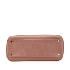 シャネル ココマーク エグゼクティブバック トートバッグ パープル ピンク レザー レディース CHANEL 【中古】
