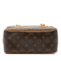 ルイ ヴィトン モノグラム シテMM ハンドバッグ ショルダーバッグ M51182 ブラウン PVC レザー レディース LOUIS VUITTON 【中古】