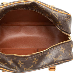ルイ ヴィトン モノグラム シテMM ハンドバッグ ショルダーバッグ M51182 ブラウン PVC レザー レディース LOUIS VUITTON 【中古】
