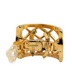 シャネル ヴィンテージ ココマーク イヤリング ゴールド メッキ レディース CHANEL 【中古】