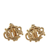 ディオール ロゴモチーフ イヤリング ゴールド メッキ レディース Dior 【中古】