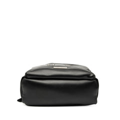 フェンディ フェイス リュック バックパック 7VZ012 ブラック レザー ナイロン レディース FENDI 中古