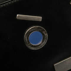 フェンディ フェイス リュック バックパック 7VZ012 ブラック レザー ナイロン レディース FENDI 中古