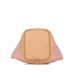 エルメス ピコタンロック ミクロ ラッキーデイジー ハンドバッグ チャイ ローズ スイフト レディース HERMES 【中古】