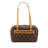 ルイ ヴィトン モノグラム シテMM ショルダーバッグ M51182 ブラウン PVC レザー レディース LOUIS VUITTON 【中古】