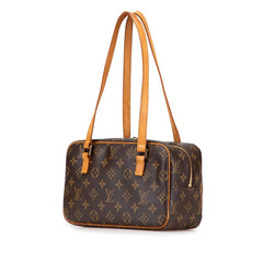 ルイ ヴィトン モノグラム シテMM ショルダーバッグ M51182 ブラウン PVC レザー レディース LOUIS VUITTON 【中古】