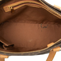 ルイ ヴィトン モノグラム カバ ピアノ トートバッグ ショルダーバッグ M51148 ブラウン PVC レザー レディース LOUIS VUITTON 【中古】