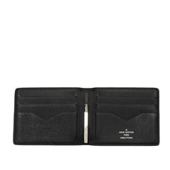 ルイ ヴィトン ダミエ グラフィット ポルトフォイユ パンス 二つ折り財布 N41623 ブラック PVC メンズ LOUIS VUITTON 【中古】