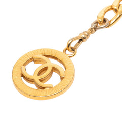 シャネル ココマーク ヴィンテージ 6連 チェーン ベルト ゴールド メッキ レディース CHANEL 【中古】