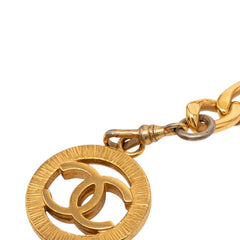 シャネル ココマーク ヴィンテージ 6連 チェーン ベルト ゴールド メッキ レディース CHANEL 【中古】