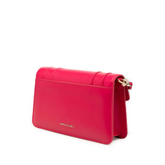 ブルガリ セルペンティ フォーエバー ショルダーバッグ ピンク レザー レディース BVLGARI 【中古】