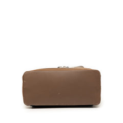 ロエベ ゴヤ スカル リュック デイパック バックパック ベージュ キャンバス レザー メンズ LOEWE 【中古】
