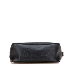 サルヴァトーレフェラガモ ヴァラ ショルダーバッグ ブラック レザー レディース Salvatore Ferragamo 【中古】