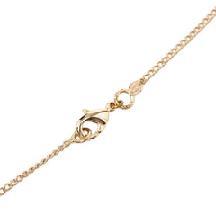 シャネル ココマーク ラウンド ネックレス 06P ゴールド ピンク メッキ レディース CHANEL 【中古】