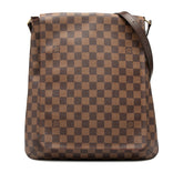 ルイ ヴィトン ダミエ ミュゼット ショルダーバッグ N51302 ブラウン PVC レザー レディース LOUIS VUITTON 【中古】